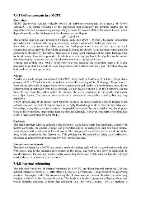 Fuel Cell Systems Explained - from and for SET students