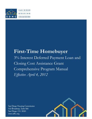 First-Time Homebuyer - San Diego Housing Commission