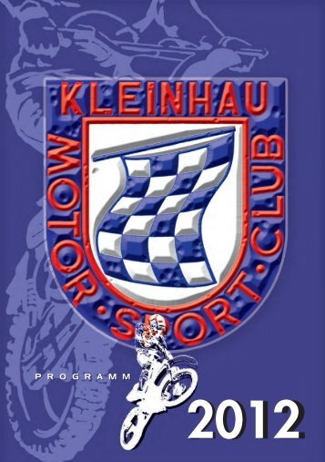 Programmheft 2012 - MSC Kleinhau