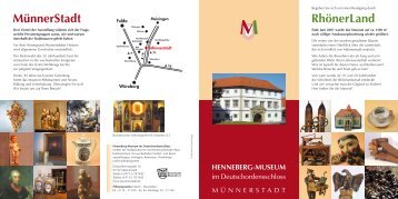 henneberg-museum - Münnerstadt