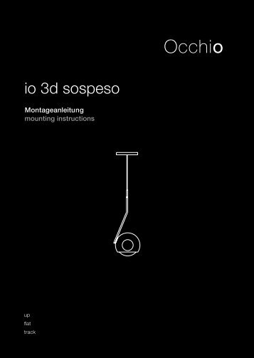 io 3d sospeso up/flat/plug/track(PDF/7 MB) - Occhio