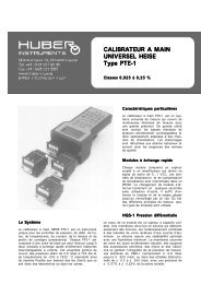 Druckanzeiger - HM35 / HM35 EX - Huber Instrumente - digital / Kraftstoff /  für Flugzeuge