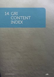 GRI Content Index - Umgeni Water