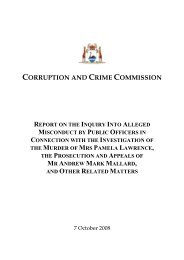 Report on the Inquiry Into Alleged Misconduct by Public Officers in ...