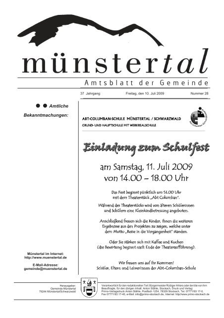 Emil Wiesler - Münstertal