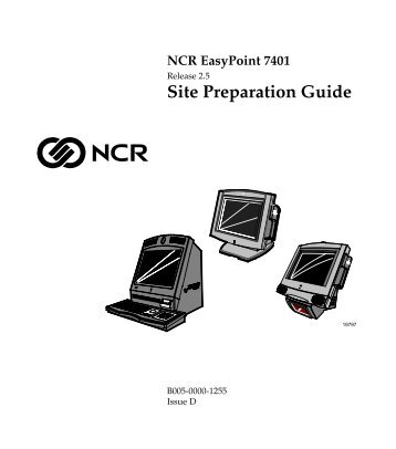 ncr/doc/Kiosks/TechnicalManuals/7401_Kiosk_Sit... - Alsys Data