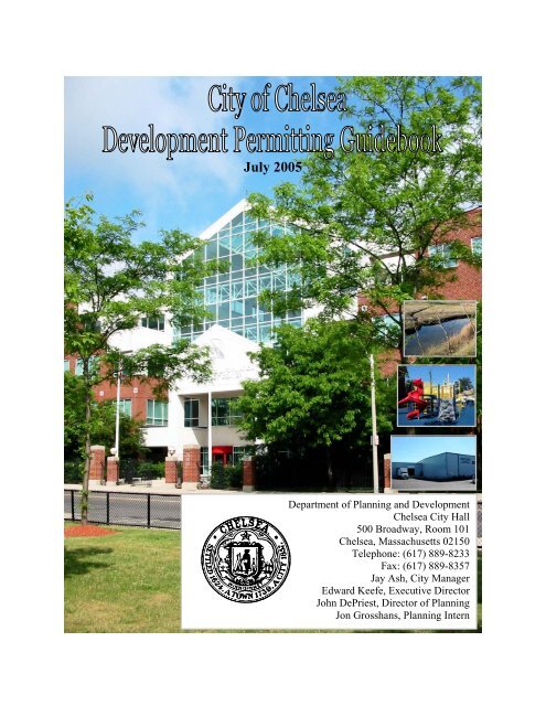 Development Permitting Guidebook (pdf) - June ... - Chelsea City Hall