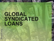 Global Syndicated Loan - Bloomberg