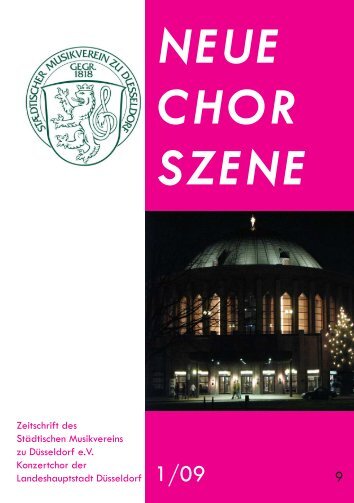 4 - beim Städtischen Musikverein zu Düsseldorf eV