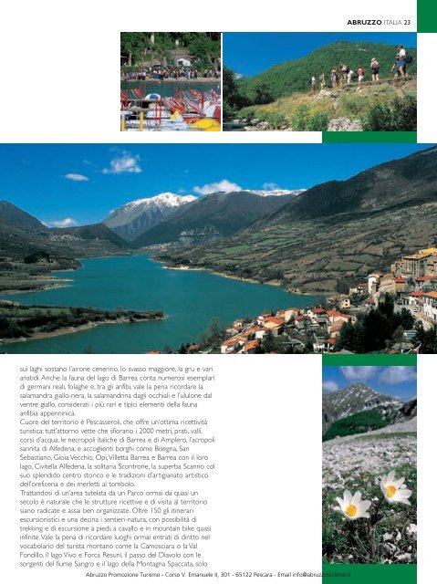 Natura e ambiente - Abruzzo Promozione Turismo