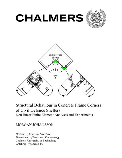 Structural Behaviour in Concrete Frame Corners of Civil ... - Msb.se