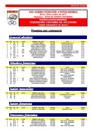 xxx subida pedestre a peñacabarga federación cántabra de atletismo