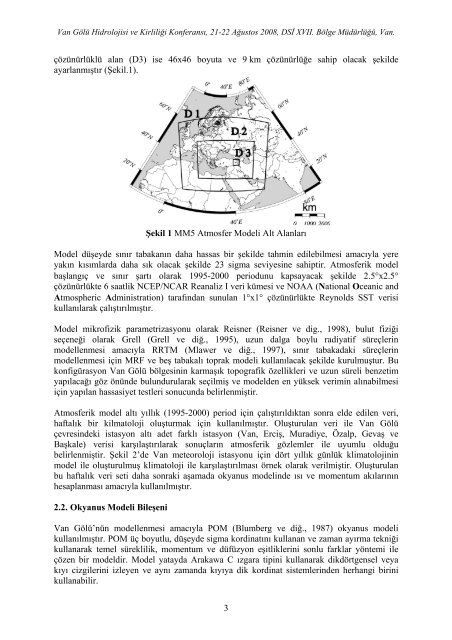 van gÃ¶lÃ¼ hidrolojisi ve kirliliÄi konferansÄ± bildiri kitabÄ±