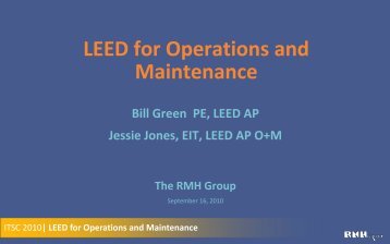 LEED for Operations and Maintenance