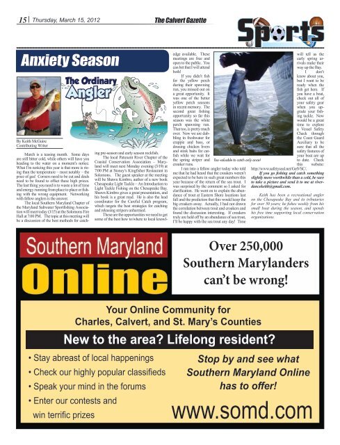Calvert - County Times - Southern Maryland Online