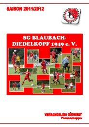 Saison 2011/2012 - SG Blaubach Diedelkopf