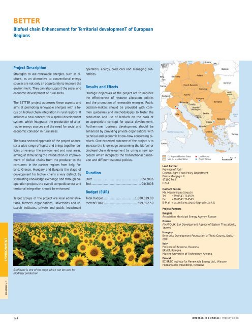 INTERREG III B CADSES PROJECT BOOK - Infocooperare