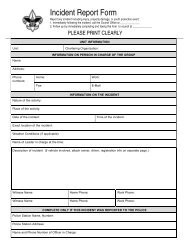 Incident Report Form (pdf)