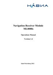 Navigation Receiver Module ML8088s