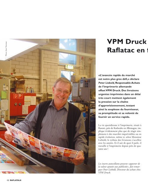 Raflatouch Les complexes adhÃ©sifs Des complexes ... - UPM Raflatac