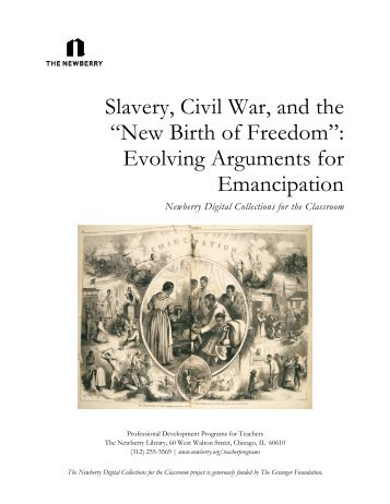 Slavery, Civil War, and the - Digital Resources and Publications ...