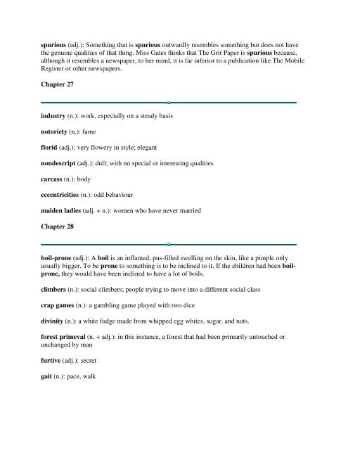 Vocabulary, Allusions, Idioms Chapter 1 ambled