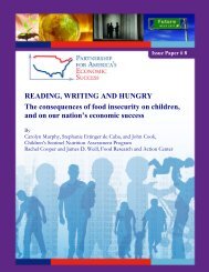 Reading, Writing and Hungry - Children's HealthWatch