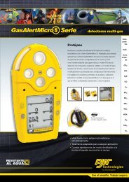 Gas Alert Micro 5 - Sensors Tecnics, Honeywell