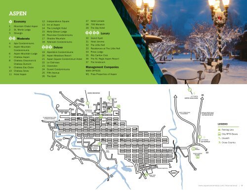 INTERNATIONAL VACATION PLANNER - Aspen Snowmass