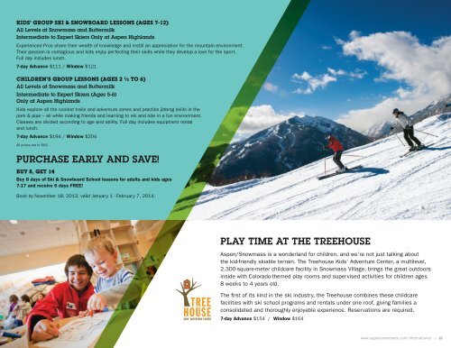 INTERNATIONAL VACATION PLANNER - Aspen Snowmass