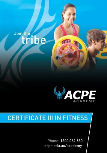 Certificate III in Fitness (PDF) - Martin College