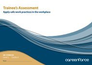 Trainee's Assessment - Careerforce