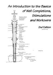 References - George E King Petroleum Engineering Oil and Gas ...