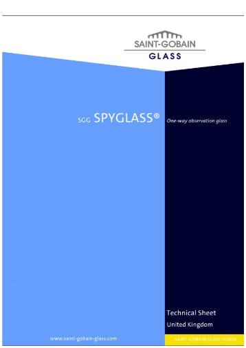 Sgg Spyglass - eMemento - Saint-Gobain Glass - Administration ...