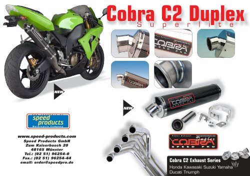 Cobra C2 Duplex - Rw Superbike Shop