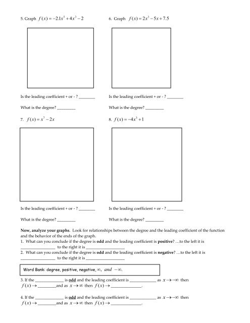 Math III, Unit 5, Lesson 2 - Ciclt.net