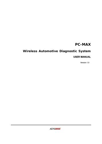 PC-MAX - Car diagnostic tool