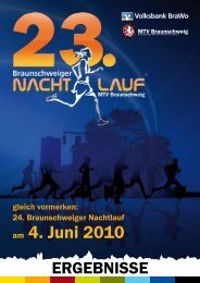 am 4. Juni 2010 - Braunschweiger Nachtlauf