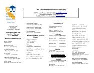 CAA Greater Fresno Vendor Directory - print now