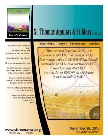 St. Thomas Aquinas & St. Mary Cluster