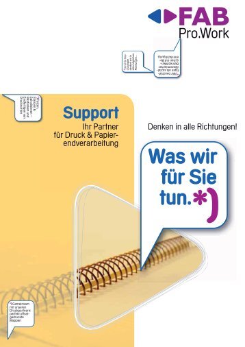 Imageseiten Support