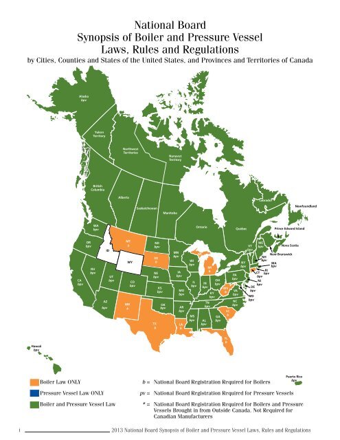 Laws, Rules and Regulations - The National Board of Boiler and ...