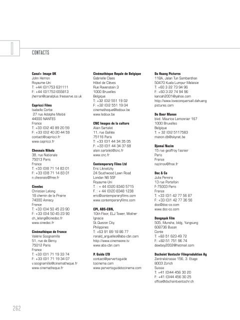 catalogue 2007 en .pdf - Festival international du documentaire de ...