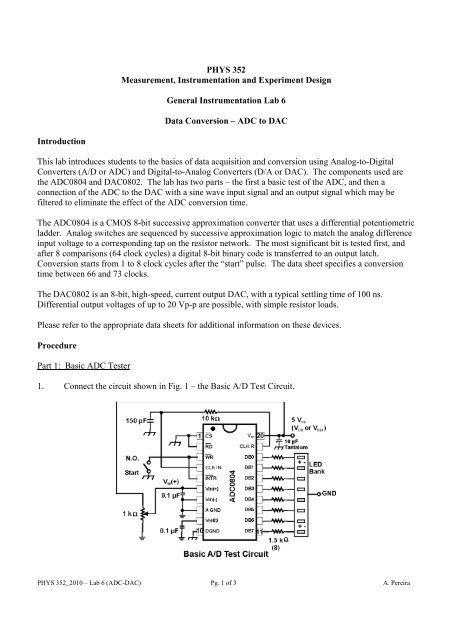 Lab 4 - Data Conversion (ADC to DAC)