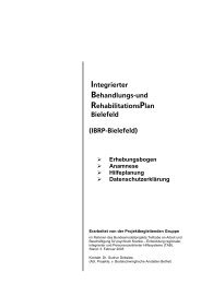 Integrierter Behandlungs-und RehabilitationsPlan Bielefeld (IBRP ...