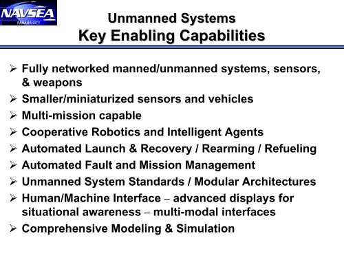 Future Unmanned Systems for Mine Warfare - MINWARA - The Mine ...