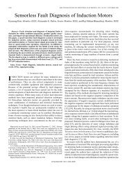 Sensorless fault diagnosis of induction motors - Networked ...