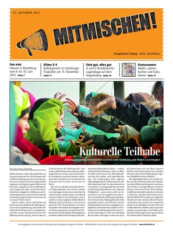 Kulturelle Teilhabe - Jugendpfarramt Koppelsberg Plön
