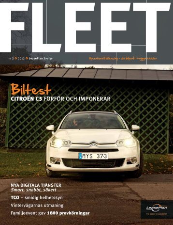 Fleet Nr 2 2012 - LeasePlan