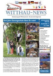 Witthau-News 11 - Witthauschule Haigerloch